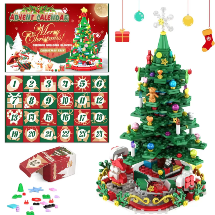 2025 Advent Calendar with Toys – 24-Day Surprise Box Set for Kids